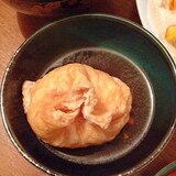 卵入り油揚げの巾着煮